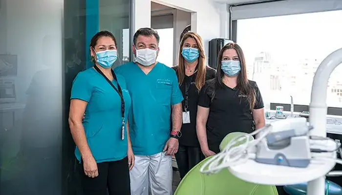 equipo dentista